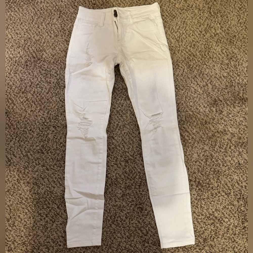Cello White Skinny Jeans